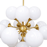 Rexington Home Kathy 17 Light Glass Pendant