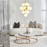 Rexington Home Kathy 13 Light Glass Pendant