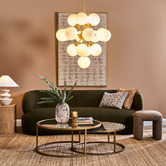Rexington Home Kathy 17 Light Glass Pendant