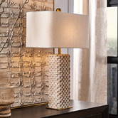 Rexington Home 76cm Jofre Marble Table Lamp