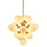 Rexington Home Kathy 17 Light Glass Pendant