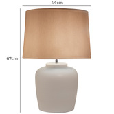 Rexington Home 67cm Sabine Ceramic Table Lamp