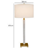 Rexington Home 87cm Tanya Marble Table Lamp
