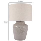 Rexington Home 65cm Pete Ceramic Table Lamp