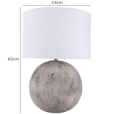 Rexington Home 62cm Wayne Ceramic Table Lamp