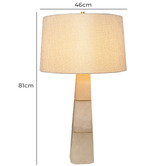 Rexington Home 81cm Ramsey Alabaster Table Lamp
