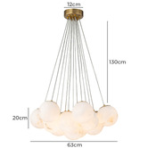 Rexington Home Felicia 13 Light Resin Pendant