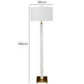 Rexington Home 166cm Tanya Marble Floor Lamp