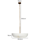 Rexington Home Willis Resin Pendant Light