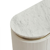 Rexington Home Betty Carrara Marble 3 Drawer Chest