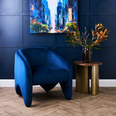 Rexington Home Shelton Brass Side Table