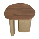 Rexington Home Shelton Brass Side Table