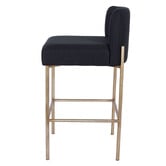 Rexington Home 66cm Lorie Upholstered Bar Stool