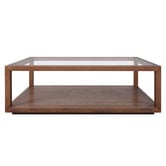 Rexington Home Galvan Rectangle Oak Wood Coffee Table