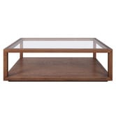 Rexington Home Galvan Rectangle Oak Wood Coffee Table