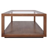 Rexington Home Galvan Rectangle Oak Wood Coffee Table