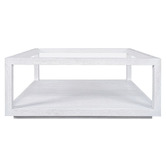 Rexington Home Galvan Square Oak Wood Coffee Table