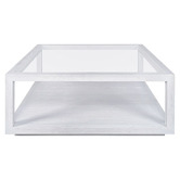 Rexington Home Galvan Square Oak Wood Coffee Table