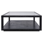 Rexington Home Galvan Square Oak Wood Coffee Table