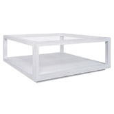 Rexington Home Galvan Square Oak Wood Coffee Table