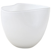 Rexington Home White Alysha Glass Vase