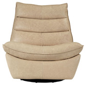 Rexington Home Reilly Cow Leather Recliner Chair