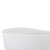 Rexington Home White Alysha Glass Vase