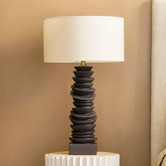 Rexington Home Cally Rolled Edge Resin Table Lamp