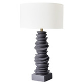 Rexington Home Cally Rolled Edge Resin Table Lamp