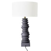 Rexington Home Cally Rolled Edge Resin Table Lamp