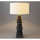 Rexington Home Cally Rolled Edge Resin Table Lamp