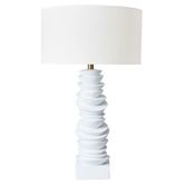 Rexington Home Cally Rolled Edge Resin Table Lamp