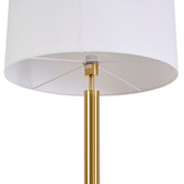 Rexington Home Sharline Metal &amp; Linen Floor Lamp