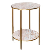 Rexington Home Zoe Marble Side Table