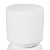 Rexington Home White Dylan Side Table