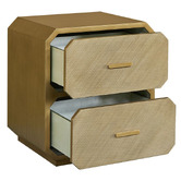 Rexington Home Nelson 2 Drawer Bedside Table