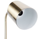 Rexington Home Barraza Marble &amp; Brass Floor Lamp