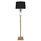 Rexington Home Langley Glass Pineapple Floor Lamp