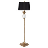 Rexington Home Langley Glass Pineapple Floor Lamp