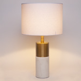 Rexington Home Aryx Faux Marble Table Lamp