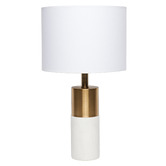 Rexington Home Aryx Faux Marble Table Lamp