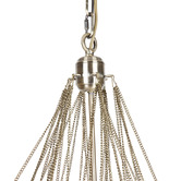 Rexington Home Savino Large Cloud Frosted Glass 3 Light Pendant