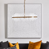 Rexington Home Gaios Short Iron &amp; Glass Pendant Light