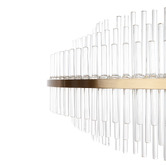 Rexington Home Gaios Short Iron &amp; Glass Pendant Light