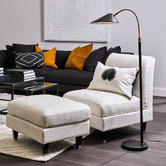 Rexington Home Black Randolph Metal Floor Lamp