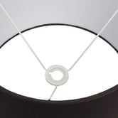 Rexington Home Sharla Black Linen Lamp Shade