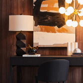 Rexington Home Renee Geo Resin Table Lamp