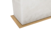 Rexington Home Alexandria White Alabaster Table Lamp