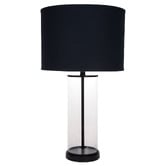 Rexington Home Roswell Bank Glass Table Lamp