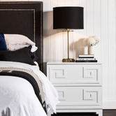 Rexington Home Roswell Bank Glass Table Lamp